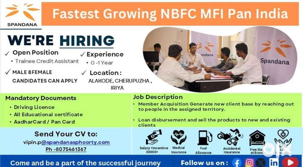 Please Contact (Male & Female )