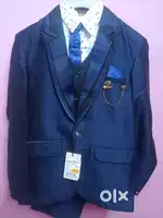 Coat pant four piece designer