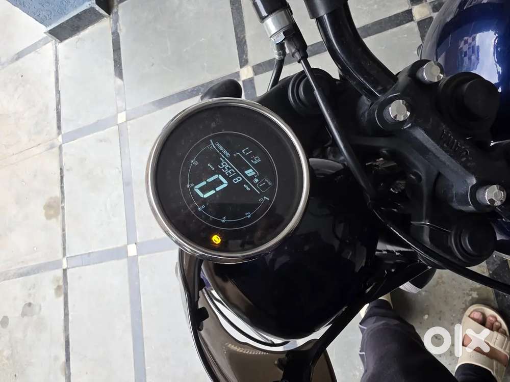 Brand new Jawa top end blue