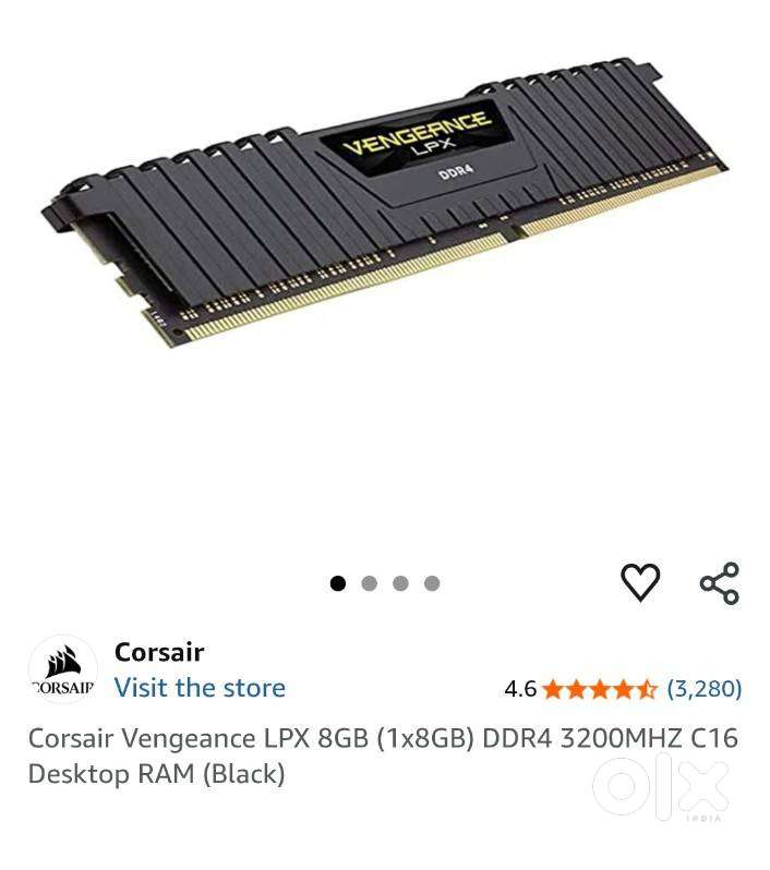 Ram ddr4 8gb 3200 corsair