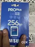 Brand new 256 GB Samsung Full size Memory card