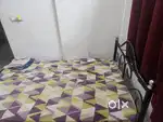 Bed with mattress