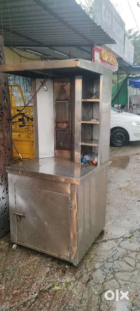 Shwarma machine double burnal