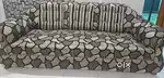 7 seater sofa and center table