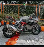 TVS Apache Gray BS6