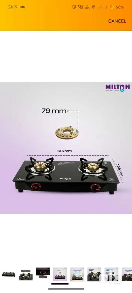 MILTON Stove for sale
