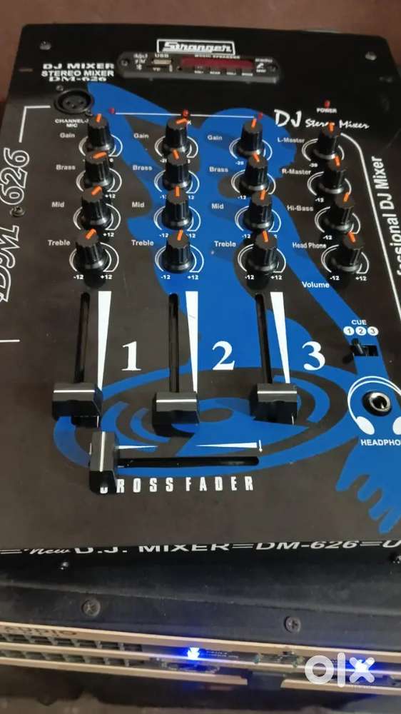 Mixer DJ mixer dj new dabba pack okay condition