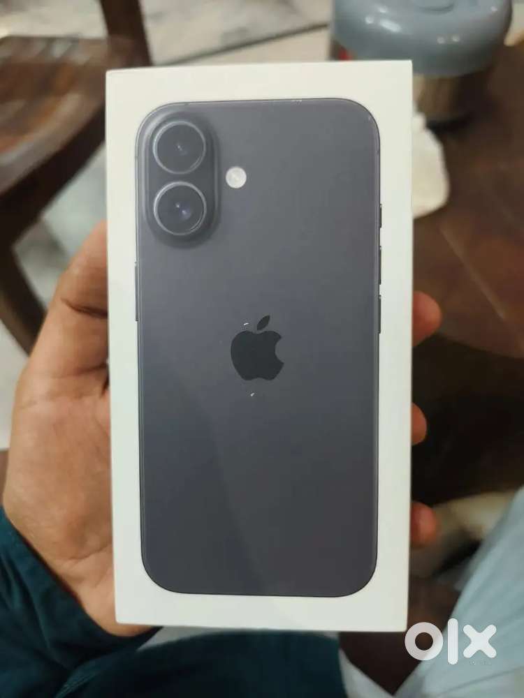 I phone 16 black 128 gb Sealed box