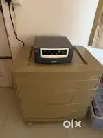 Inverter with battery