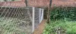 Kambi veli chainlink fencing mullu veli slab wall