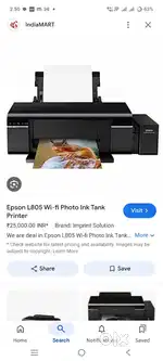 Epson printer l805 sale