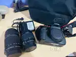 Cannon EOs 700D DSLR with dual lense : S18-55mm & s55-250mm wifi card