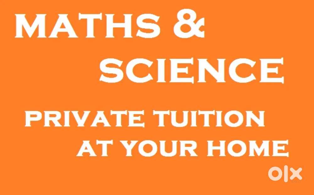 Special Tuition -Maths and Science