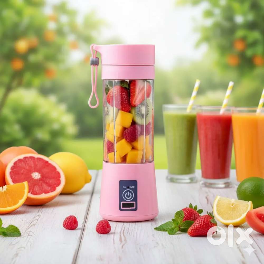 Mini portable 6 blade juicer