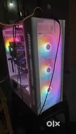 Gaming pc with Mintor And Gaming mouse and Keyboad