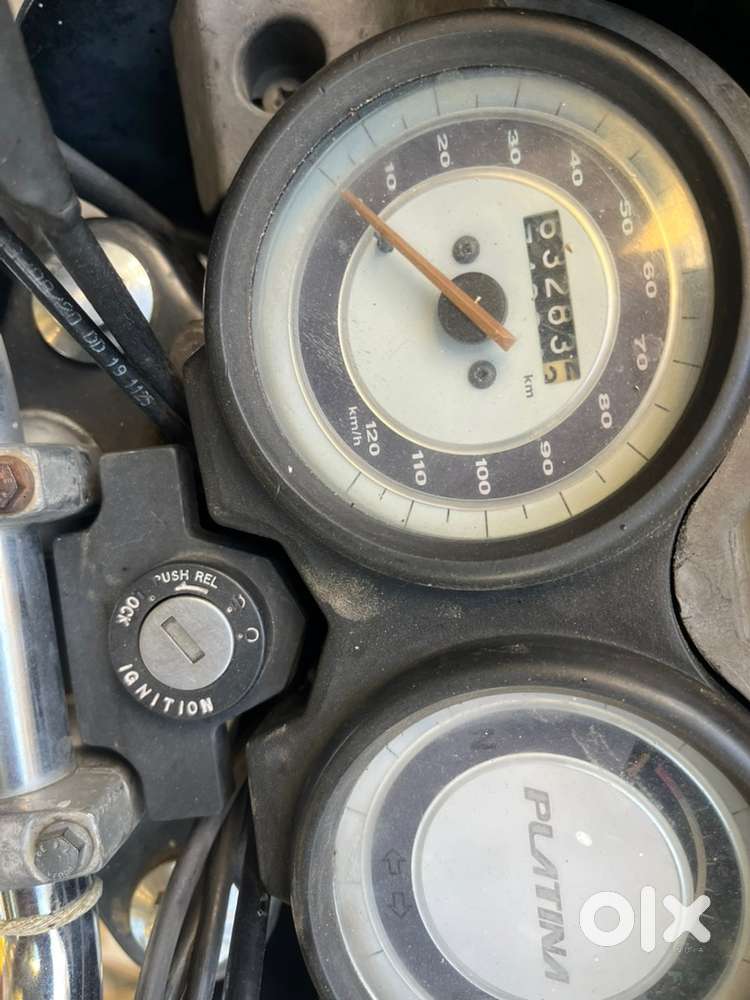 A well maintained Bajaj platina