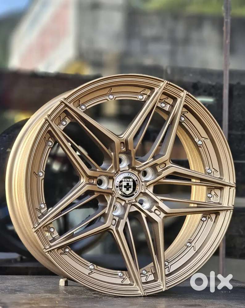 18 Inch 5 Hole 112/113 Pcd HRE Mat Bronze 4 Brand New Alloys