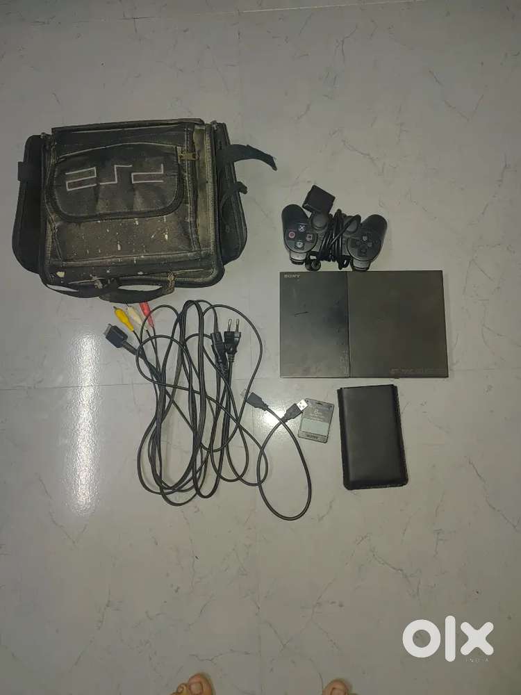 PLAYSTATION 2 SELLING AT ₹5500 all working with PLAYSTATION bag