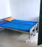 6 Double decker and single cot with bed ,table and rack,wareboard