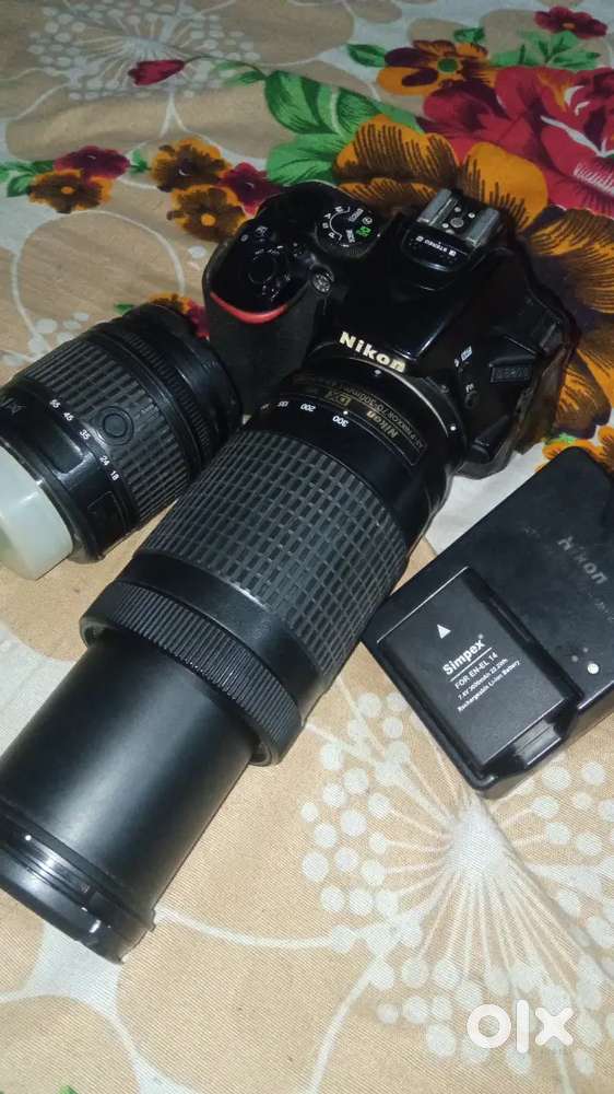 Nikon 5600d with Dual lens brand new condition