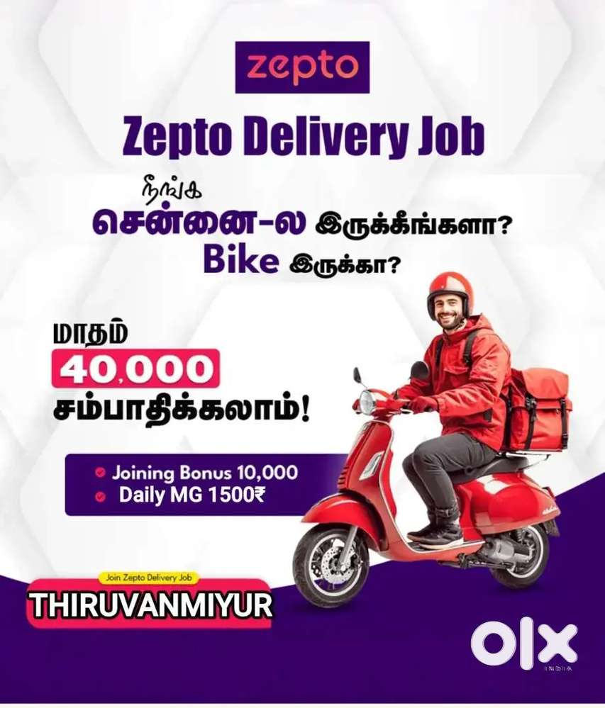 Join Zepto Chennai – Earn ₹35,000+ Monthly with Flexible Shifts