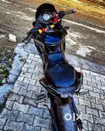 As200 2016 model new wheel black blue colour