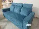 Cushion sofa with headrest type