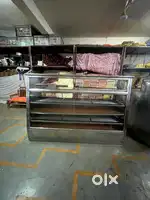 Stainless Steel Display Counter (6x3 ft) for Shop – SS 304 Body – Good