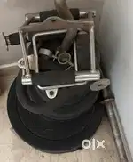 Weights and rod