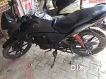 Full modified motercycle..reb to black full ..full saff