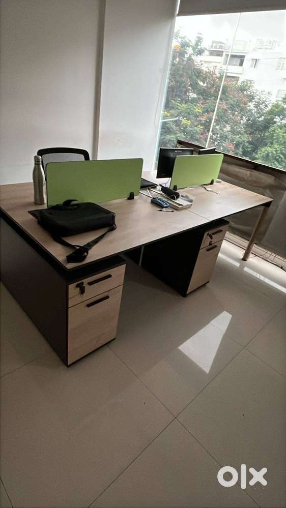 Computer Office table - 4 seater x 2 available
