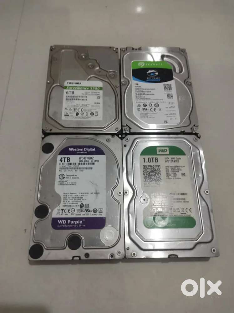 Hard Disk 1TB 2TB 4TB 6TB