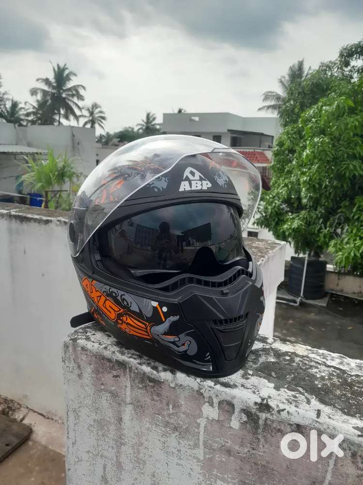 ABP Full face Helmet with Double wiser