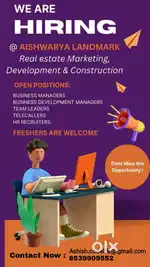Freshers & Experienced – Sales & HR Jobs in Real Estate