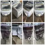 Godrej single door and samsung topload washing machine