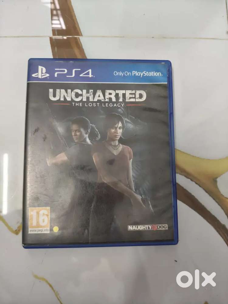 Uncharted: The Lost Legacy & Assassin's Creed IV: Black Flag PS4 Games