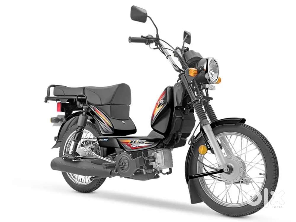 TVS XL 100 Red 2024 Perfect Condition