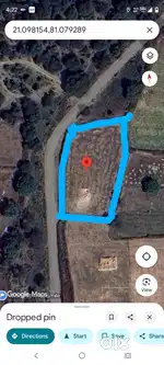 Plot cutting ke layak jamin main road se laga hua