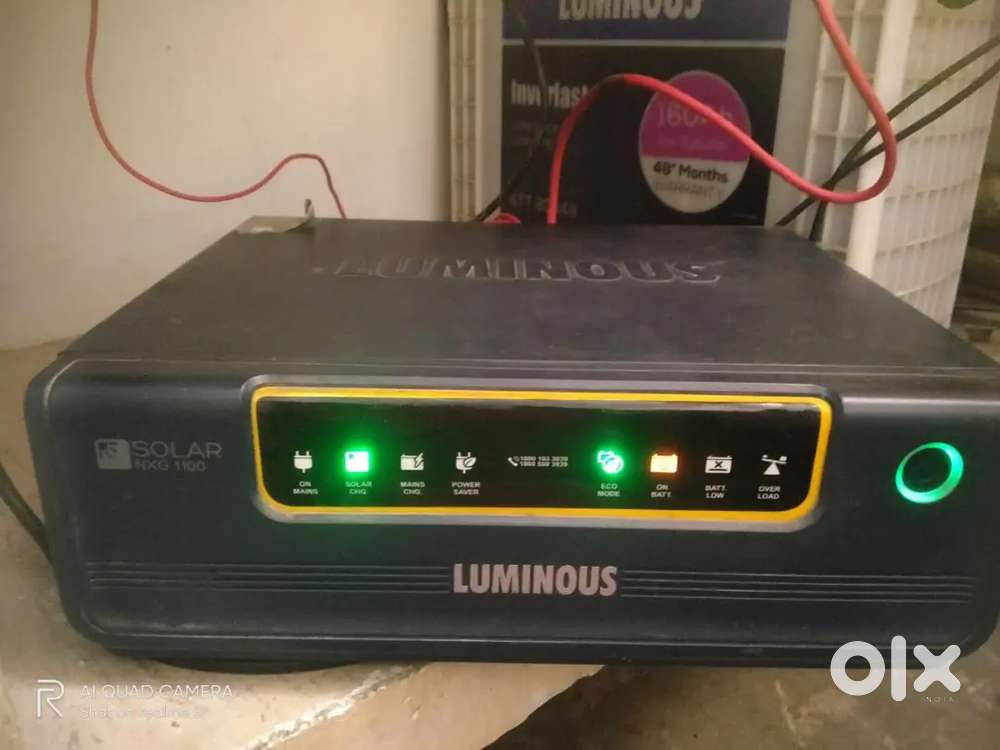 Luminous nxg 1100 solar inverter and electric