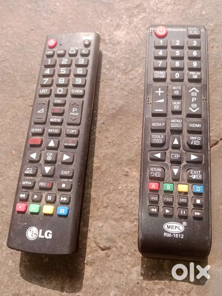 LG remote with Samsung remote