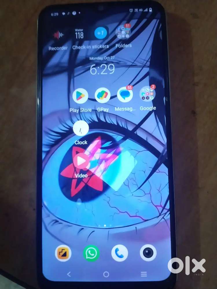 Vivo y 16 good candison no bil box