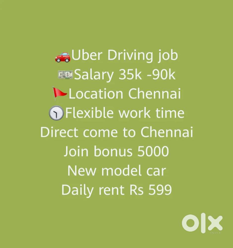 Car driver job vacancy. Weekly earings 15000+