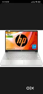 Hp laptop brand new condition