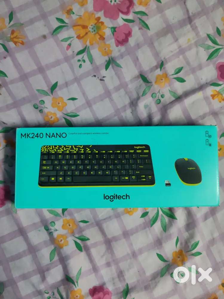 Logitech MK240 Nano Wireless USB Keyboard and mouse 2.4Ghz Wireless