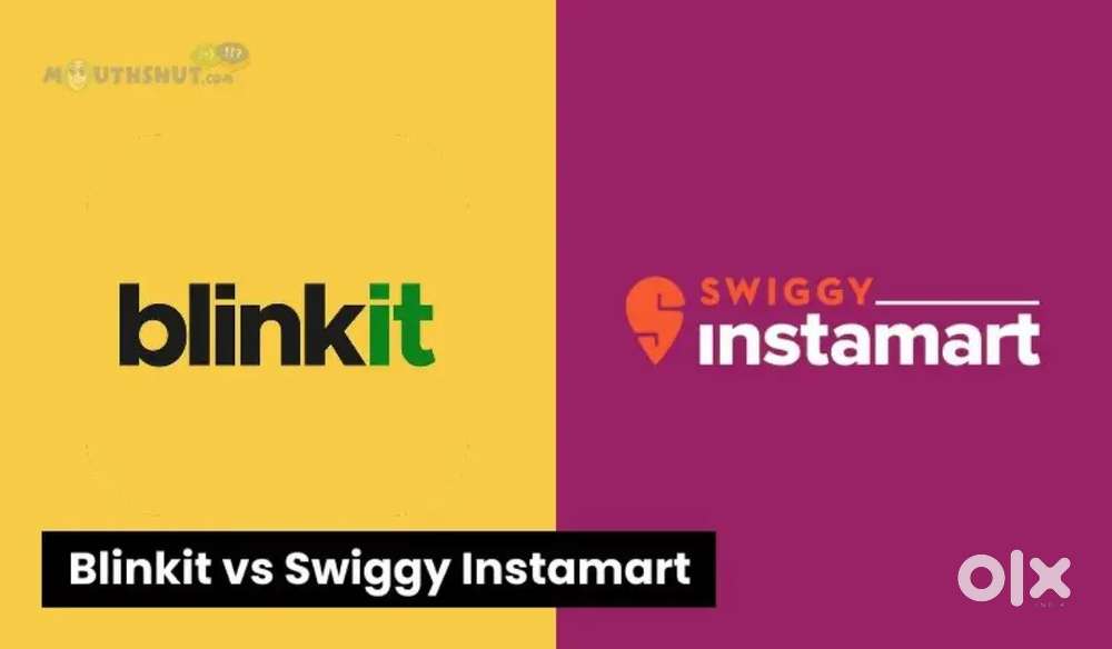 Swiggy instamart and blinkit grocery delivery chennai