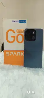 Tecno Spark Go 2023 3/32GB with box & charger in good condition
