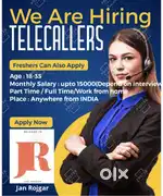 Telecaller required  Salary upto 15000 Lucknow