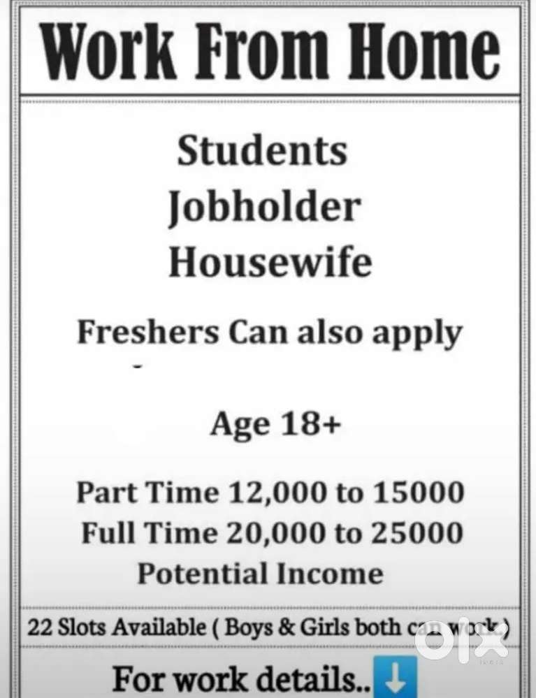 Are you interested in work from home