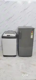 LG 4Star Single Door Fridge Samsung Top Load automatic washing machine