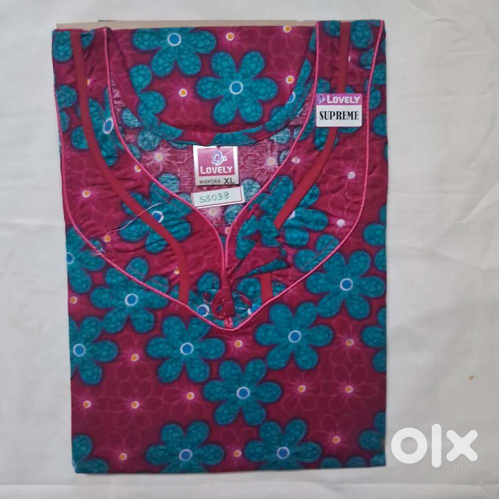 SS Cotton Nighties @ 220 INR